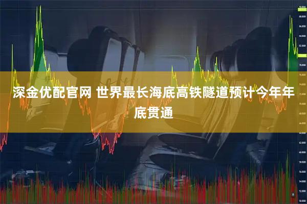 深金优配官网 世界最长海底高铁隧道预计今年年底贯通